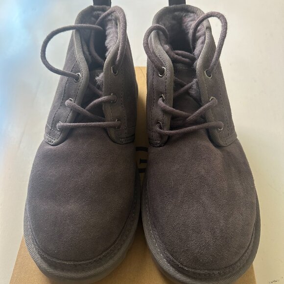 Purple Ugg Lace Up Boots - Picture 2 of 4